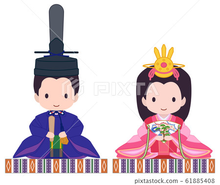 可愛的希娜娃娃藍色 61885408