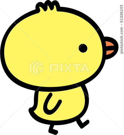 Walking chick 61886205