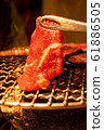 Scene of grilling yakiniku 61886505