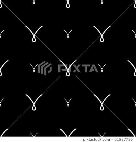 Aries zodiac sign, horoscope seamless pattern. Aries zodiac sign, horoscope seamless pattern. 61887736