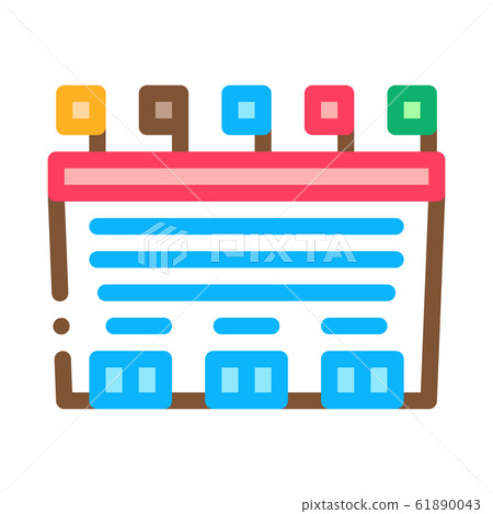 Game Fields Top View Icon Vector Outline Illustration 61890043