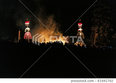 Battle of Nozawa Onsen, Snow Festival, Fire Festival Battle of Nozawa Onsen, Snow Festival, Fire Festival 61891702