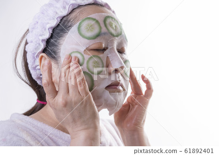 [美容面膜黃瓜] 61892401