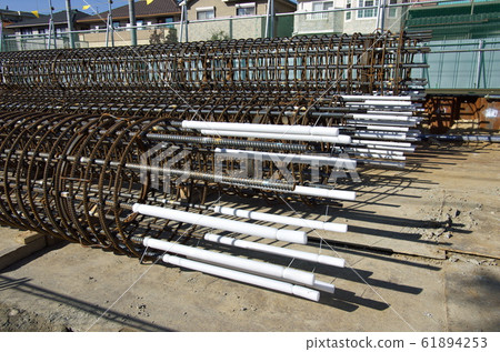 Reinforced basket (pile foundation construction) Reinforced basket (pile foundation construction) 61894253