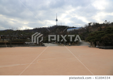 首爾,中區,南山,韓屋村 首爾,中區,南山,韓屋村 61894334