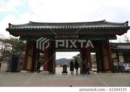 首爾,中區,南山,韓屋村 首爾,中區,南山,韓屋村 61894335
