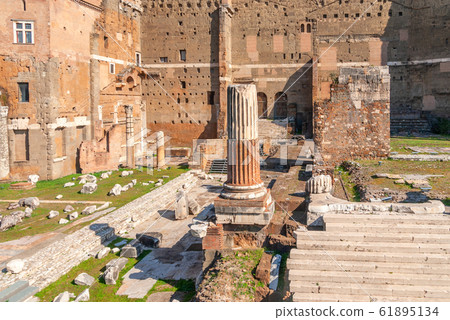 Roman forum. Imperial forum of Emperor Augustus. 61895134