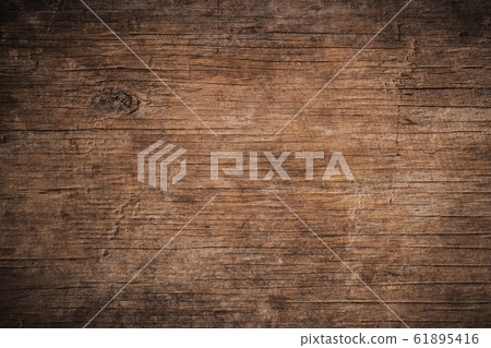Old grunge dark textured wooden background 61895416