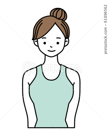 Woman / Bust Up - Stock Illustration [61896562] - PIXTA