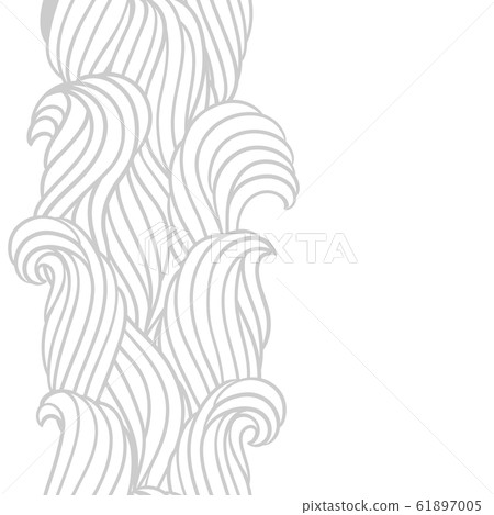 Seamless wave pattern. Background with sea, river or water texture. Seamless wave pattern. Background with sea, river or water texture. 61897005