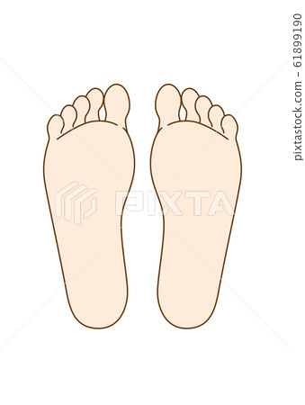 Female foot soles 61899190