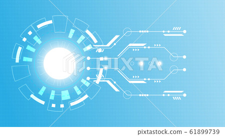 Abstract Digital Technology Cycle background.Business growth transformation Successful financial. Abstract Digital Technology Cycle background.Business growth transformation Successful financial. 61899739