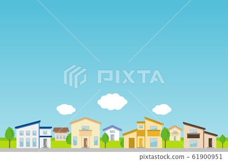 Cityscape illustration image Cityscape illustration image 61900951