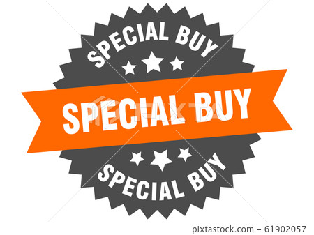 special buy sign. special buy circular band label. 61902057