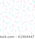 Abstract seamless pattern. Simple scratchy texture 61904447