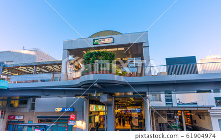 Fujisawa Cityscape in Japan: View of Fujisawa Station (South Exit) 61904974