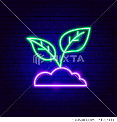Ground Plant Neon Sign Ground Plant Neon Sign 61907414