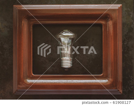 lamp in the frame. lamp in the frame. 61908127