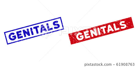 Grunge Genitals Rectangle Watermarks 61908763