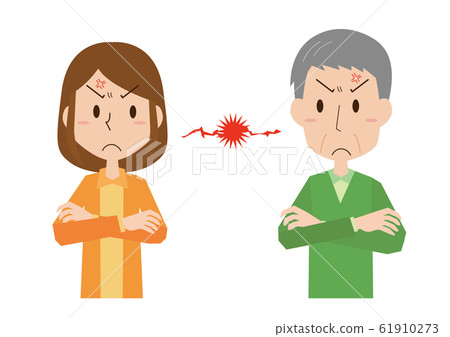 Parent-child quarrel, fight, evil, father,... - Stock Illustration ...