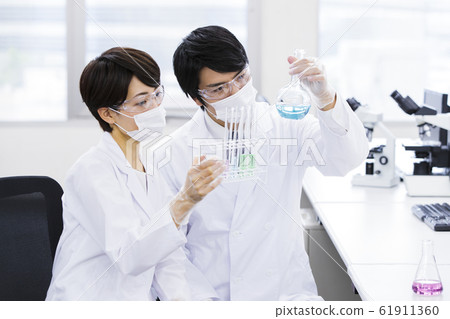 Research microscope science science experiment Research microscope science science experiment 61911360