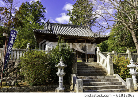 岡山縣倉敷市莫比町基比大明神基比寺，基比寺基比寺 61912062