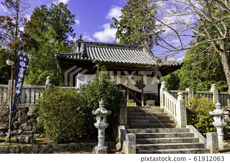 岡山縣倉敷市莫比町基比大明神基比寺，基比寺基比寺 61912063