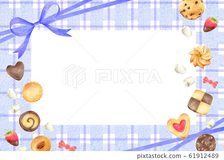 Sweets Background Blue 61912489
