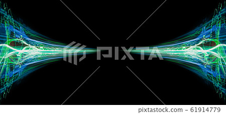 Abstract background of Glitch effect with 61914779