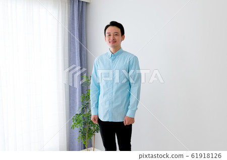 A smiling man A smiling man 61918126