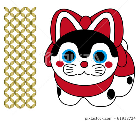 Cute komainu illustration vector Cute komainu illustration vector 61918724