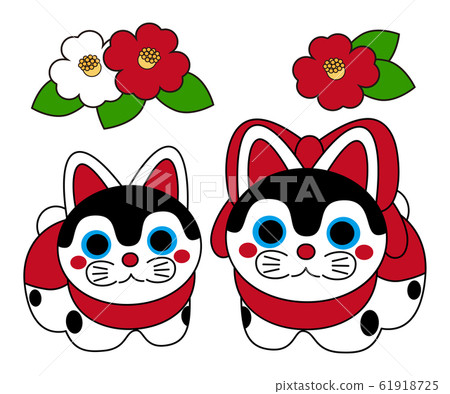 Cute komainu illustration vector Cute komainu illustration vector 61918725
