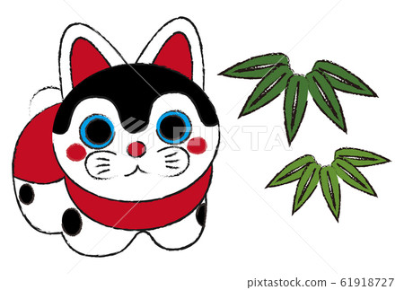 Cute komainu illustration vector 61918727