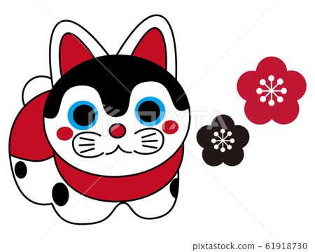 可愛的komainu圖矢量 可愛的komainu圖矢量 61918730