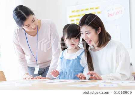 Early childhood education English conversation classroom 61918909