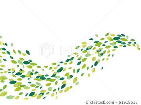 水彩風格流動的綠色背景(簡單) 水彩風格流動的綠色背景(簡單) 61919615