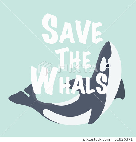 Save our Oceans. Vector Ecology card.. Save our Oceans. Vector Ecology card.. 61920371
