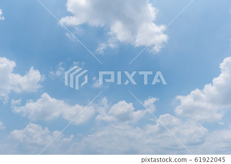clear blue sky background,clouds with background. 61922045