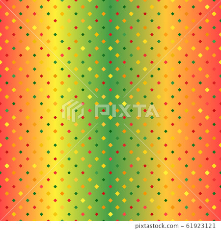 Glowing diamond pattern. Seamless vector 61923121