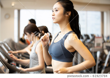 跑步機女 跑步機女 61923784
