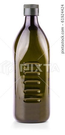 Oil bottle isolated on a over white background 61924424