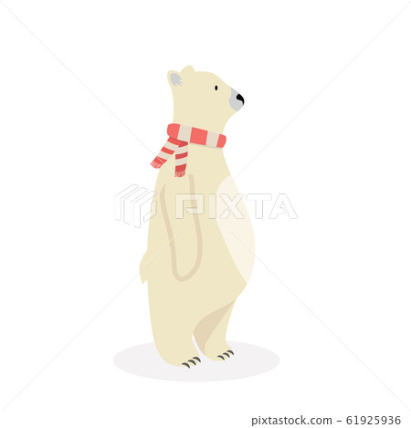 Cute Polar Bear Northern animal Cute Polar Bear Northern animal 61925936