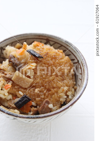 煮熟的米飯 煮熟的米飯 61927064