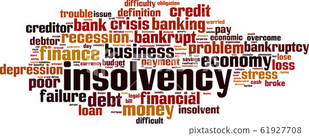 Insolvency word cloud 61927708