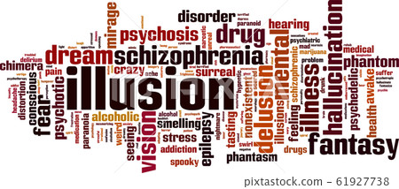 Illusion word cloud 61927738