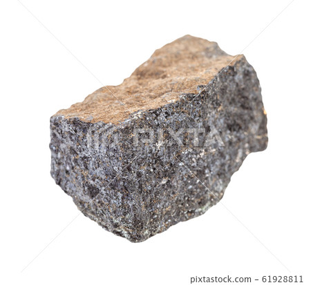 raw Sphalerite ore isolated on white 61928811