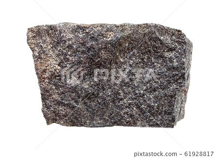 raw Pyrrhotite (magnetic pyrite) rock isolated raw Pyrrhotite (magnetic pyrite) rock isolated 61928817