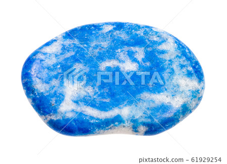 polished Lazurite (lapis) gem stone isolated polished Lazurite (lapis) gem stone isolated 61929254