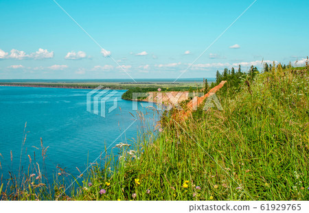 Andoma Cape with Andoma Hill at Onega Lake, Andoma Cape with Andoma Hill at Onega Lake, 61929765