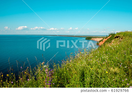 Andoma Cape with Andoma Hill at Onega Lake, 61929766